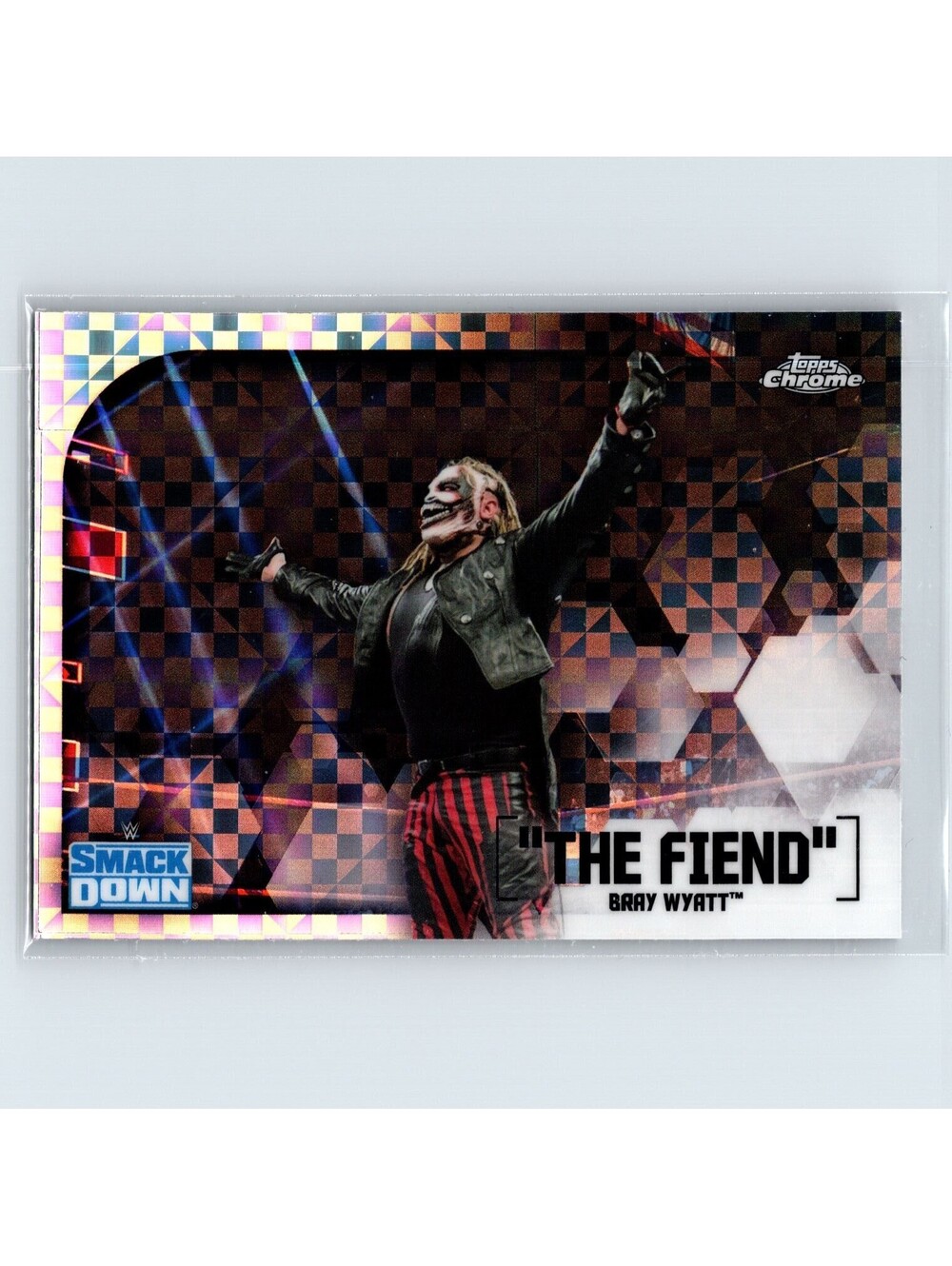 2020 Topps Chrome WWE Bray Wyatt #15 X-Fractor SmackDown